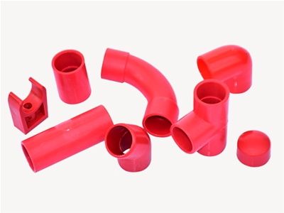 ABS红色阻燃管件-ABS管材管件